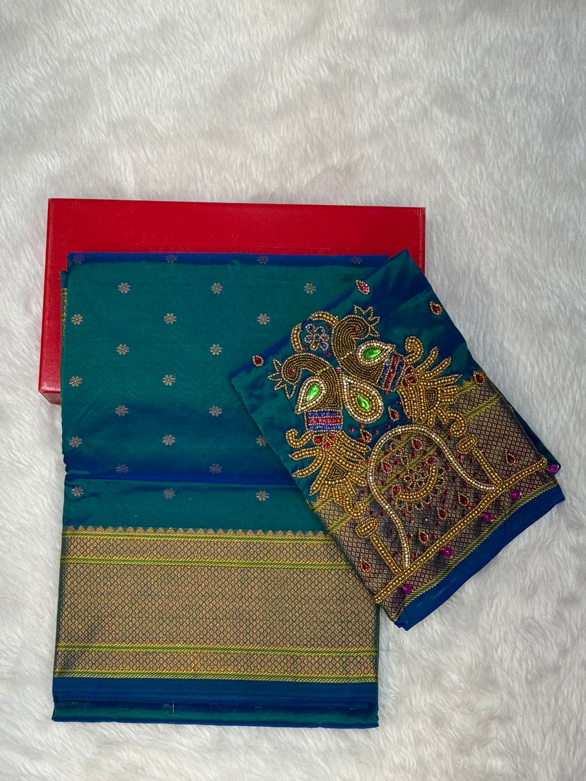 Arework pure  paithani AA142