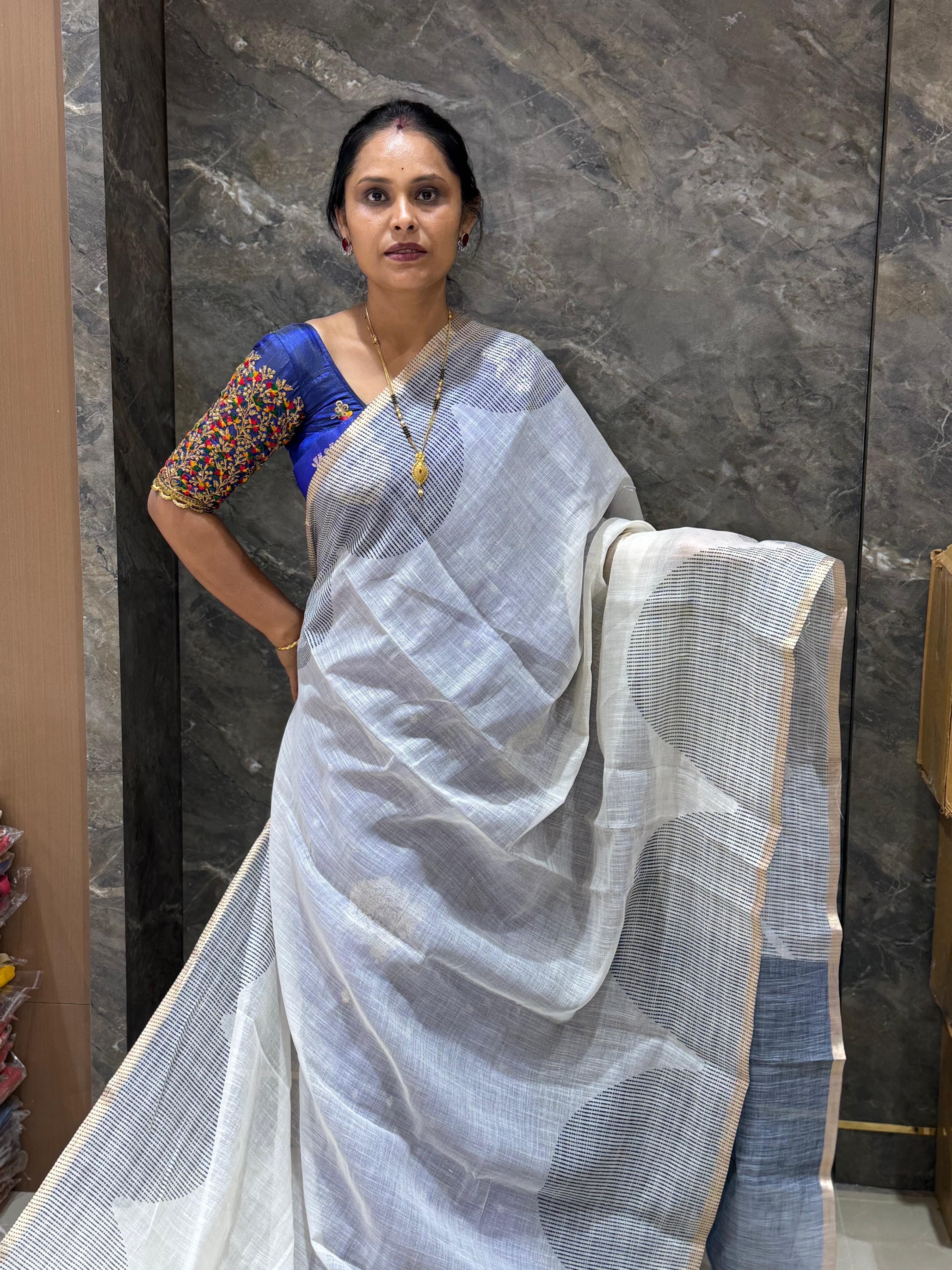 COTTON SAREE GG148