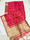 CHECKS SAREE VV926