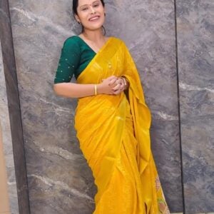 Alternative view of BANDHANI SAREE JB134
