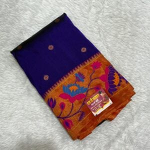 Lotus paithani saree WX140