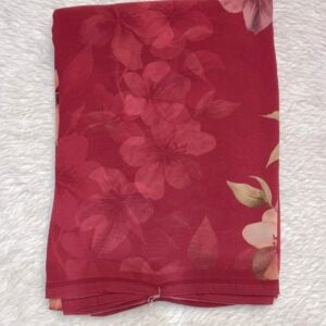 PRINTED SAREE OJ60