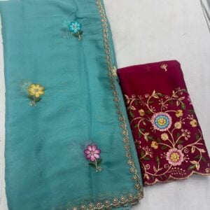 Alternative view of PARTY WEAR SAREE  KE47
