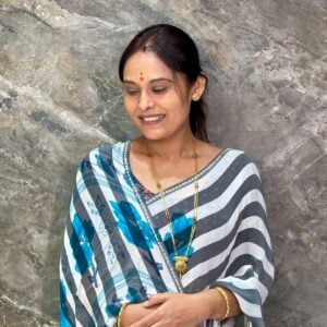 Alternative view of GEORGETTE SAREE WQ614