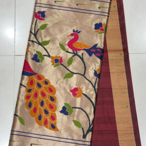 Alternative view of MAHESHWARI PAITHANI GM232