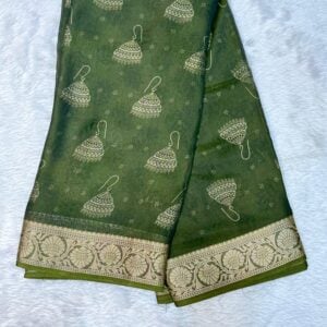 PRINTED SAREE  JW478