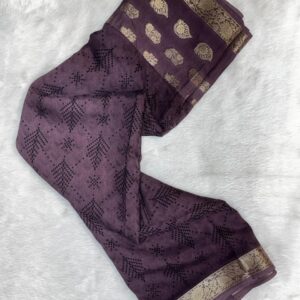 Printed Saree QR137