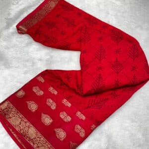 Printed sareeQR137