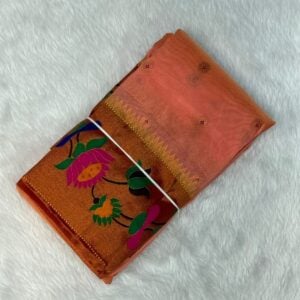 Lotus paithani saree WX140