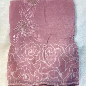 Embroidere saree QR272