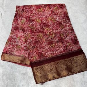 Printed saree AC284