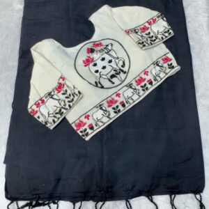 Official stich blouse saree KC612