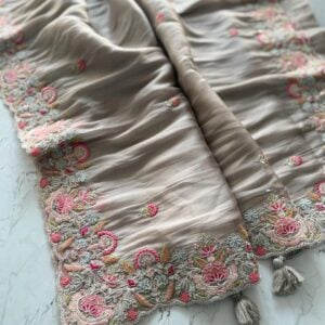 ORGANZA SAREE DK408