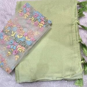 PLANE SAREE D744