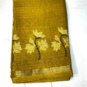 CHECKS SAREE MS09