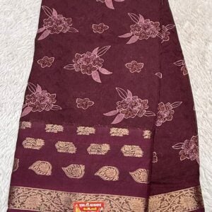 SYNTHETIC SAREE HG754