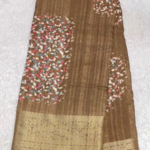 ROW SILK SAREE JR349