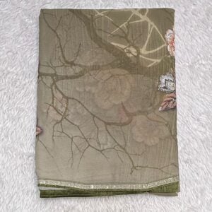 SYNTHETIC SAREE NR349