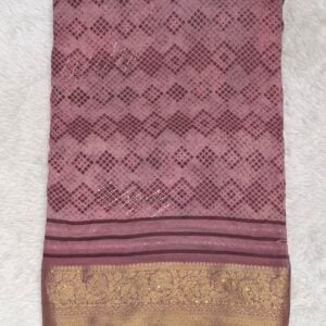 SYNTHETIC SAREE KT497