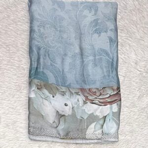 PRINTED SAREE TA307