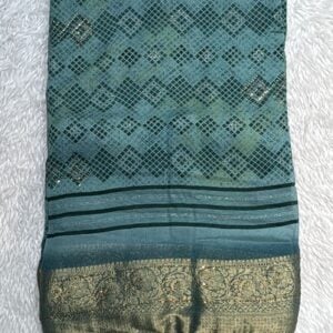 SYNTHETIC SAREE KT497