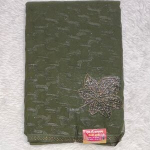 SYNTHETIC SAREE JR349