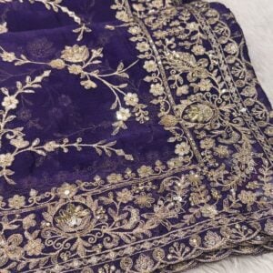 Alternative view of PREMIUM DESIGNER SAREE NC5010