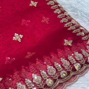 Alternative view of PREMIUM DESIGNER SAREE NC5010