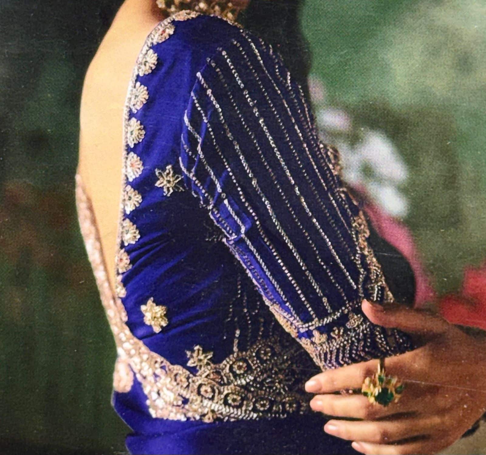 PREMIUM DESIGNER SAREE NC5010 - Image 3