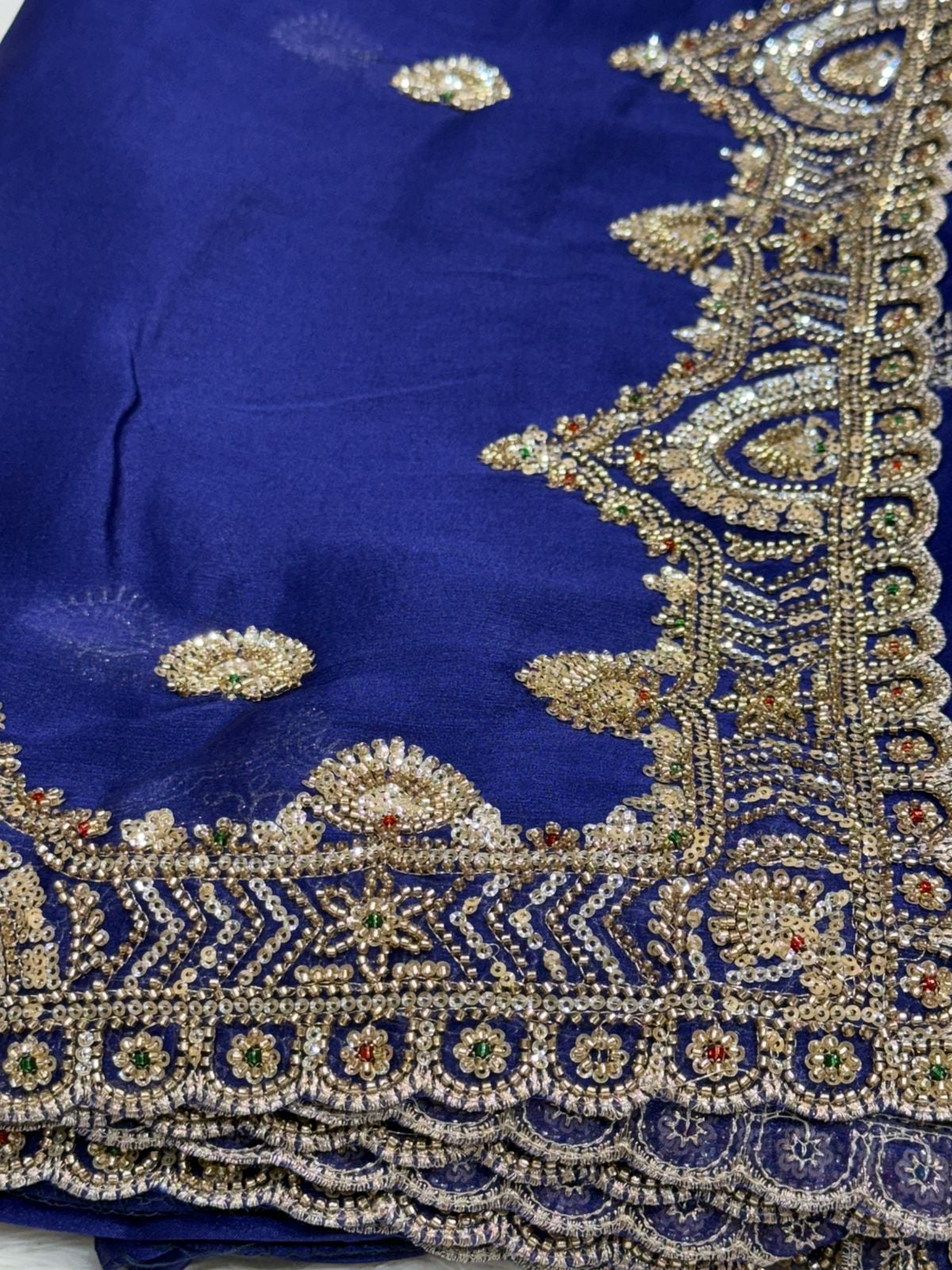 PREMIUM DESIGNER SAREE NC5010 - Image 2