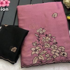Alternative view of DESIGNER SAREE BL203