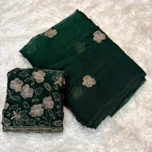 Alternative view of DESIGNER SAREE GL347