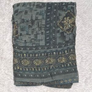 PRINTED SAREE  PM420