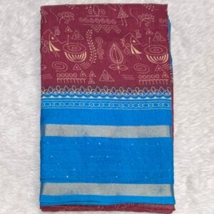 WARLI PRINT EXCLUSIVE SAREE RT77