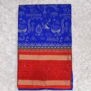 WARLI PRINT EXCLUSIVE SAREE RT77