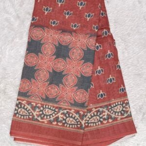 LINNEN COTTON SAREE  NT210