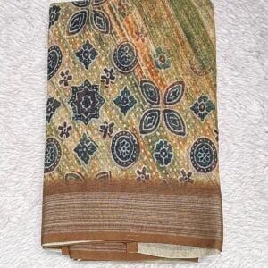 LINNEN COTTON SAREE LK890