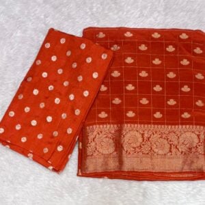 PREMIUM RAW SILK SAREE FN98