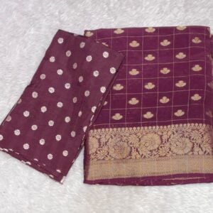 PREMIUM RAW SILK SAREE FN98