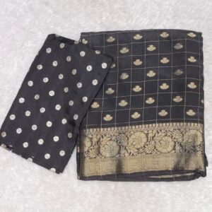 PREMIUM RAW SILK SAREE FN98