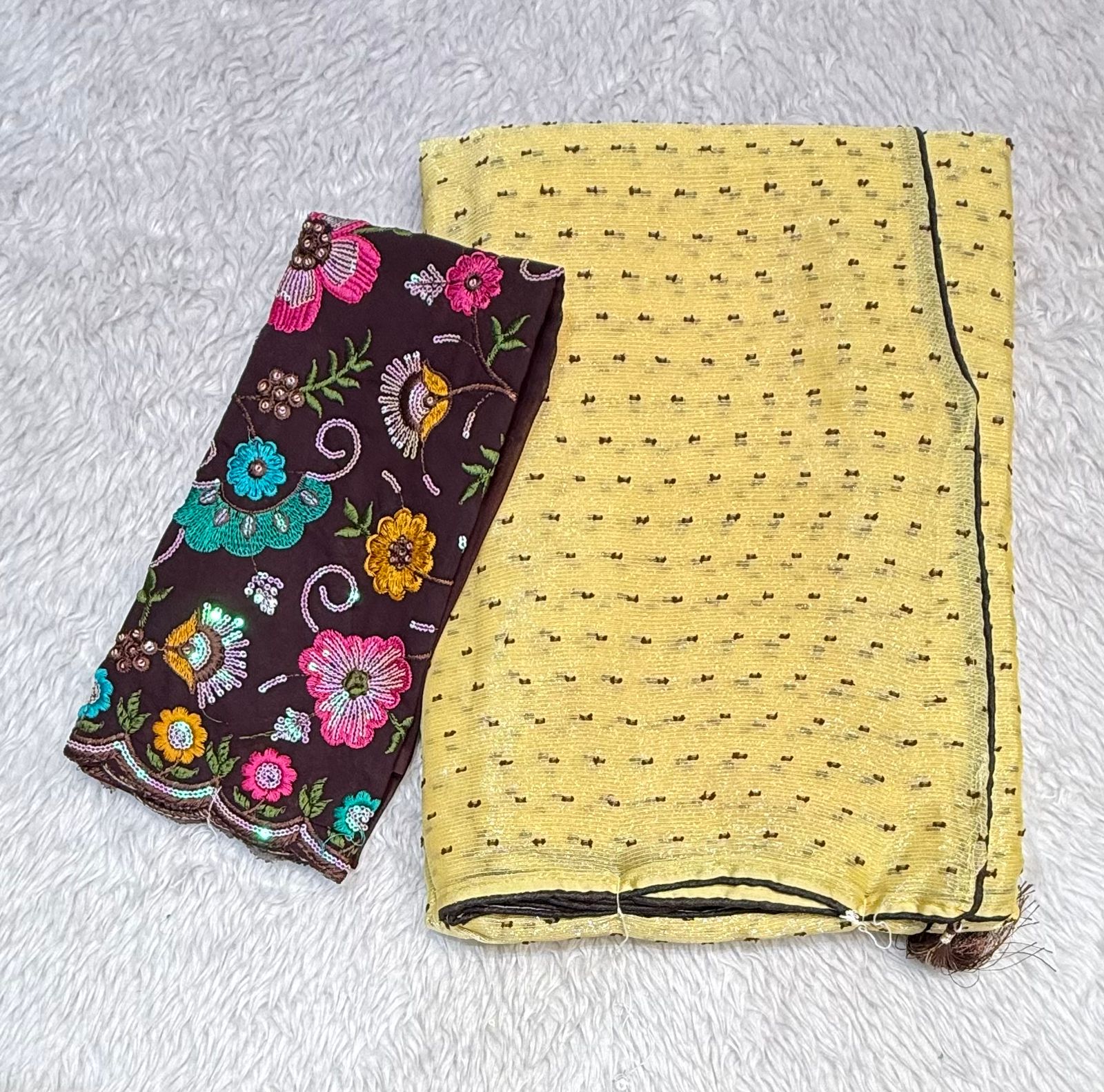 PLAIN SAREE DESIGNER BLOUSE MH16