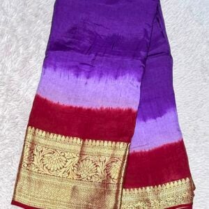 BANDHEJ KANJIVARM BORDER SAREE VE35