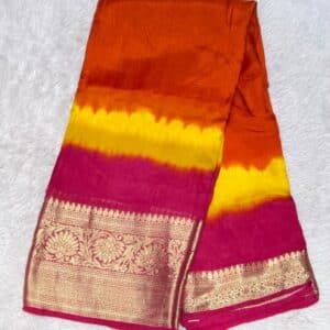 BANDHEJ KANJIVARM BORDER SAREE VE35