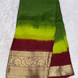 BANDHEJ KANJIVARM BORDER SAREE VE35