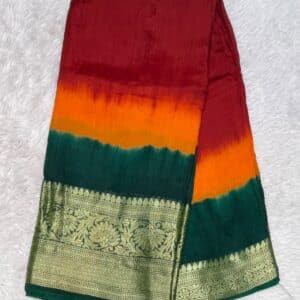 BANDHEJ KANJIVARM BORDER SAREE VE35