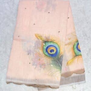LINNEN SAREE K525