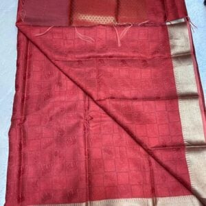 Alternative view of LINNEN COTTON SAREE T12