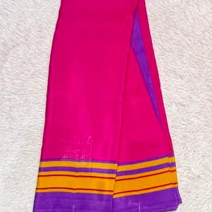 SYNTHETIC KHAN SAREE KL679