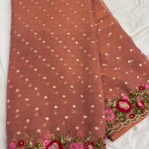 Alternative view of PARTY WEAR DESIGNER SAREE P258