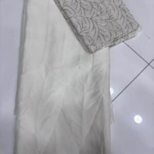 PLAIN SAREE DESINGNER BLOUSE BP ZARDOSI WORK R582